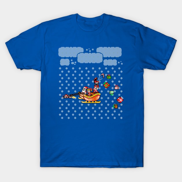 Mega Merry Christmas T-Shirt by Pengew